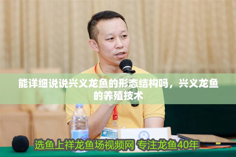 能詳細(xì)說說興義龍魚的形態(tài)結(jié)構(gòu)嗎，興義龍魚的養(yǎng)殖技術(shù)