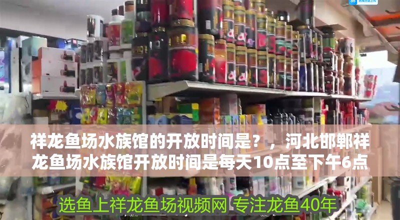 祥龍魚場水族館的開放時間是？，河北邯鄲祥龍魚場水族館開放時間是每天10點至下午6點 祥龍魚場水族館的開放時間是？，河北邯鄲祥龍魚場水族館開放時間是每天10點至下午6點 龍魚百科