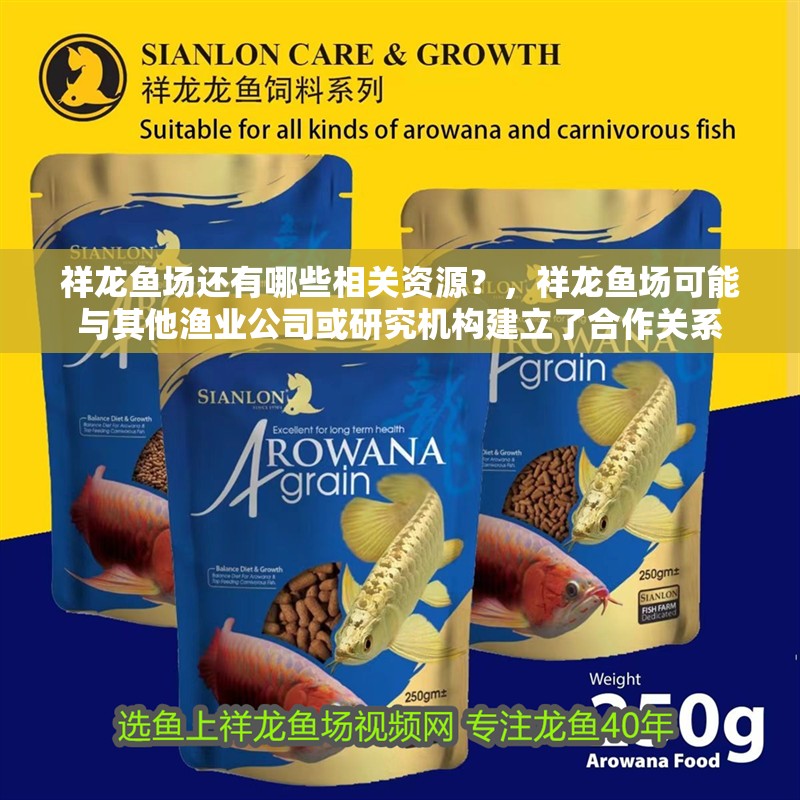 祥龍魚場還有哪些相關(guān)資源？，祥龍魚場可能與其他漁業(yè)公司或研究機(jī)構(gòu)建立了<strong><mark>合作</mark></strong>關(guān)系