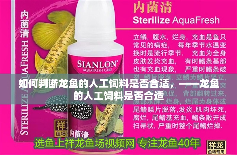 如何判斷龍魚的人工飼料是否合適，——龍魚的人工飼料是否合適 如何判斷龍魚的人工飼料是否合適，——龍魚的人工飼料是否合適 龍魚百科