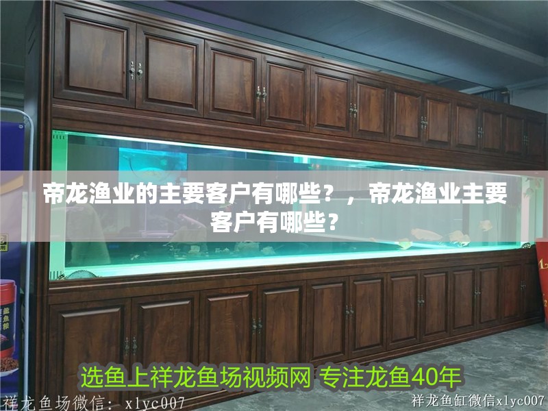 帝龍漁業(yè)的主要客戶有哪些？，帝龍漁業(yè)主要客戶有哪些？