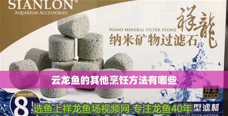 云龍魚的其他烹飪方法有哪些