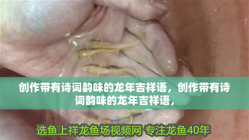 創作帶有詩詞韻味的龍年吉祥語，創作帶有詩詞韻味的龍年吉祥語，