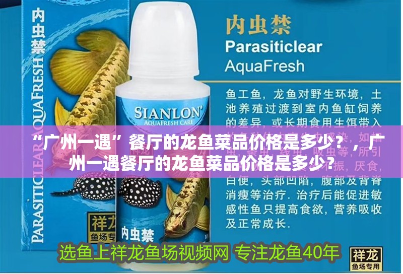 “廣州一遇”餐廳的龍魚菜品價格是多少？，廣州一遇餐廳的龍魚菜品價格是多少？
