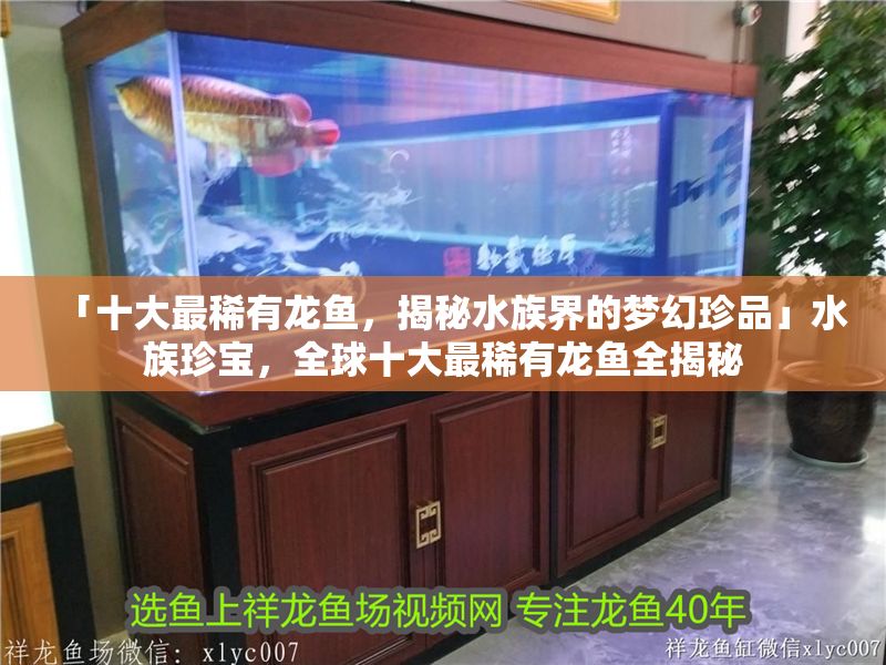 「十大最稀有龍魚，揭秘水族界的夢幻珍品」水族珍寶，全球十大最稀有龍魚全揭秘