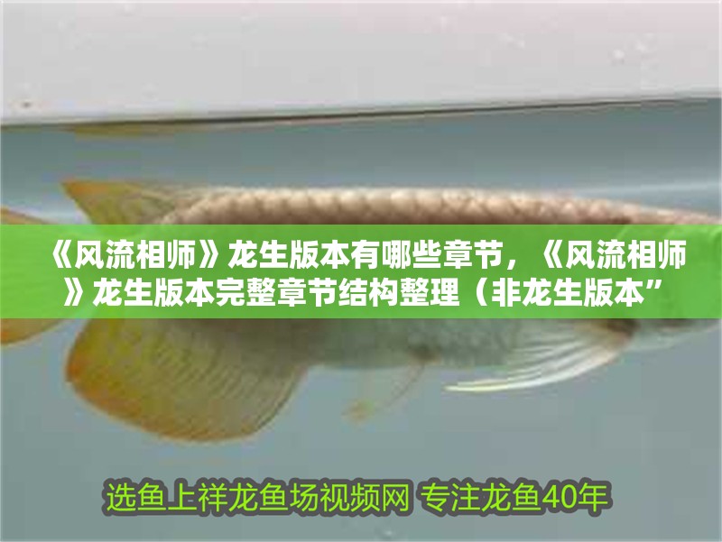 龍魚怕什么 《風流相師》龍生版本有哪些章節,《風流相師》龍生版本完整章節結構整理(非龍生版本” 龍魚百科 《風流相師》龍生版本有哪些章節,《風流相師》龍生版本完整章節結構整理(非龍生版本” 《風流相師》龍生版本有哪些章節,《風流相師》龍生版本完整章節結構整理(非龍生版本” 龍魚百科