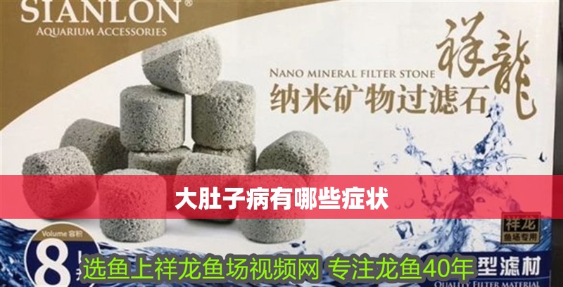 大肚子病有哪些癥狀