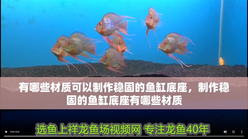 有哪些材質可以制作穩固的魚缸底座，制作穩固的魚缸底座有哪些材質 有哪些材質可以制作穩固的魚缸底座，制作穩固的魚缸底座有哪些材質 龍魚百科