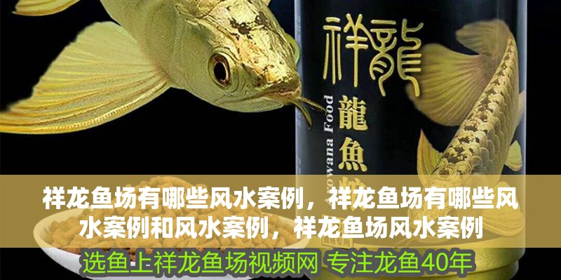 祥龍魚場有哪些風水案例，祥龍魚場有哪些風水案例和風水案例，祥龍魚場風水案例