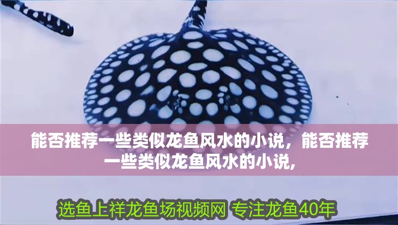能否推薦一些類似龍魚風水的小說，能否推薦一些類似龍魚風水的小說,