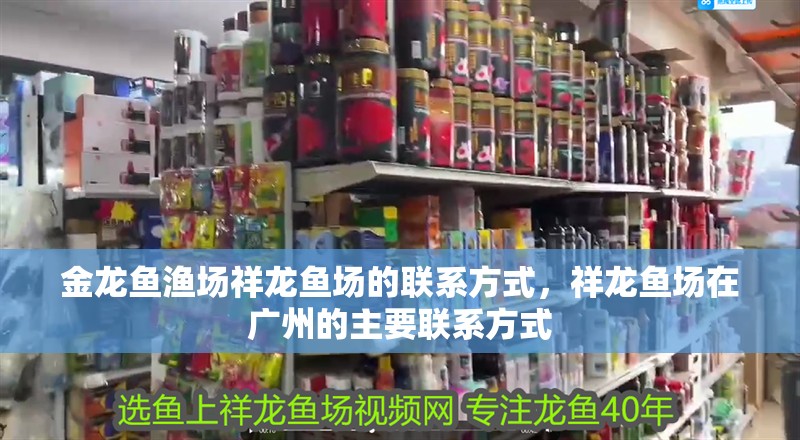 金龍魚漁場祥龍魚場的聯(lián)系方式，祥龍魚場在廣州的主要聯(lián)系方式