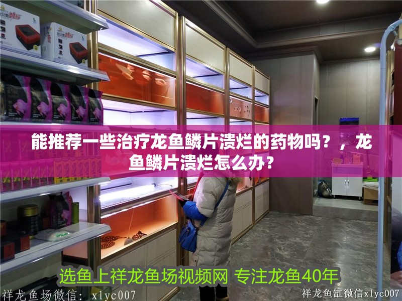 能推薦一些治療龍魚鱗片潰爛的藥物嗎？，龍魚鱗片潰爛怎么辦？