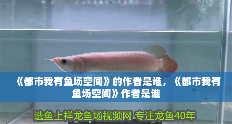 《都市我有魚場空間》的作者是誰，《都市我有魚場空間》作者是誰