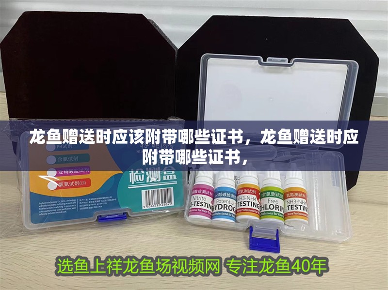 龍魚贈送時應該附帶哪些證書，龍魚贈送時應附帶哪些證書，