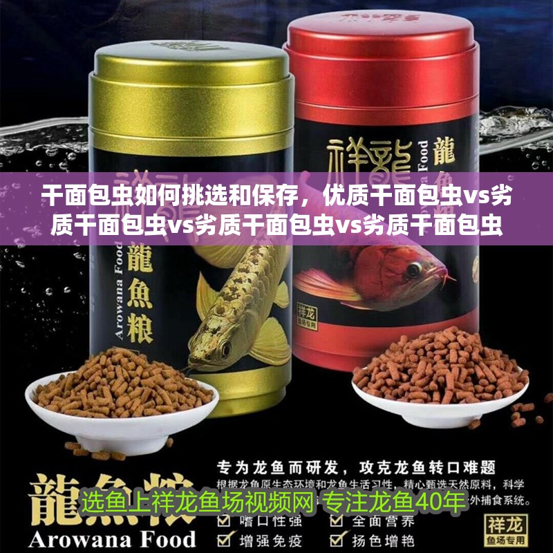 干面包蟲如何挑選和保存，優(yōu)質(zhì)干面包蟲vs劣質(zhì)干面包蟲vs劣質(zhì)干面包蟲vs劣質(zhì)干面包蟲