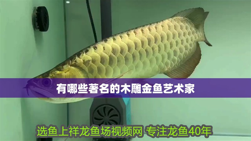 有哪些著名的木雕金魚藝術(shù)家