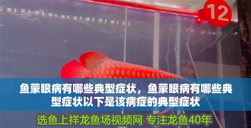 魚蒙眼病有哪些典型癥狀，魚蒙眼病有哪些典型癥狀以下是該病癥的典型癥狀