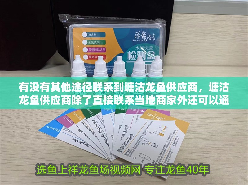 有沒有其他途徑聯系到塘沽龍魚供應商，塘沽龍魚供應商除了直接聯系當地商家外還可以通過以下幾種途徑尋找