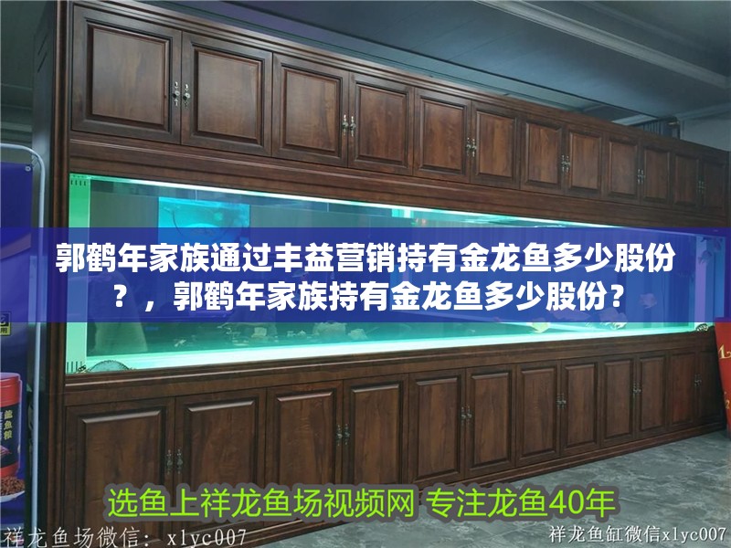 郭鶴年家族通過豐益營銷持有金龍魚多少股份?,郭鶴年家族持有金龍魚多少股份?