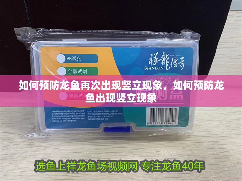 如何預防龍魚再次出現豎立現象，如何預防龍魚出現豎立現象