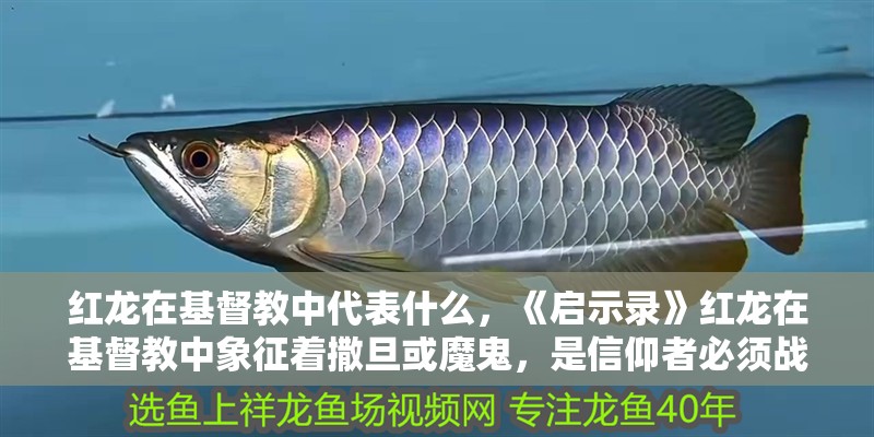紅龍在基督教中代表什么，《啟示錄》紅龍在基督教中象征著撒旦或魔鬼，是信仰者必須戰勝的敵人