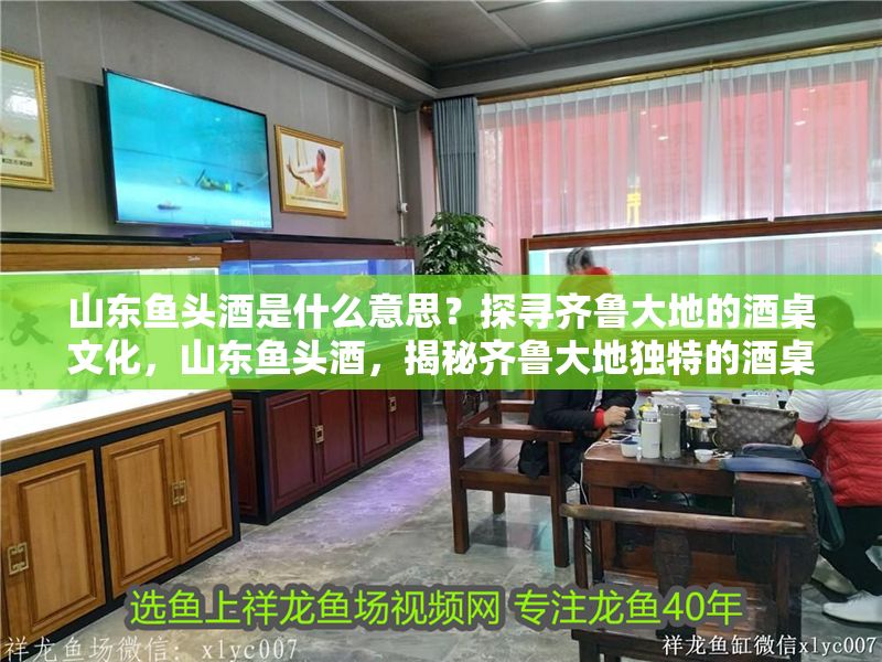 山東魚頭酒是什么意思？探尋齊魯大地的酒桌文化，山東魚頭酒，揭秘齊魯大地獨(dú)特的酒桌禮儀與文化內(nèi)涵