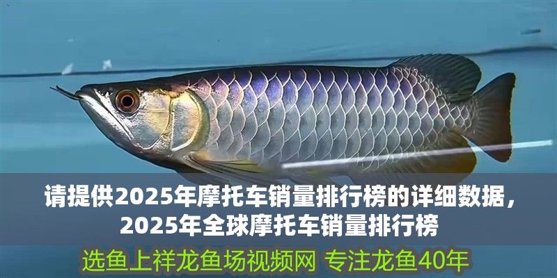 請提供2025年摩托車銷量排行榜的詳細數據，2025年全球摩托車銷量排行榜