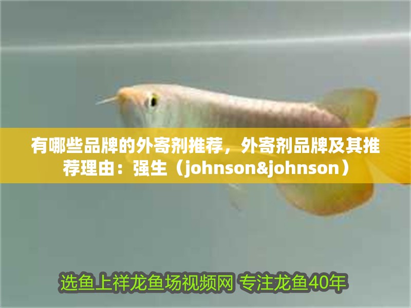 有哪些品牌的外寄劑推薦，外寄劑品牌及其推薦理由：強生（johnson&johnson）