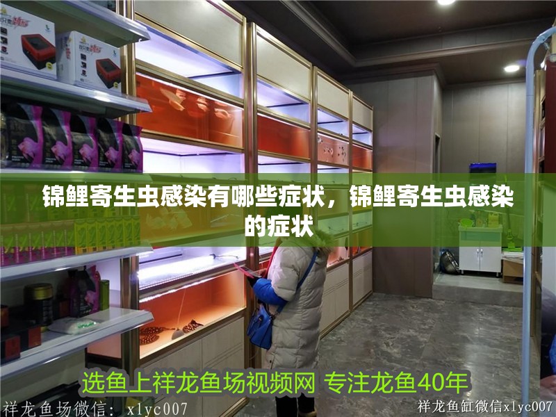錦鯉寄生蟲感染有哪些癥狀，錦鯉寄生蟲感染的癥狀