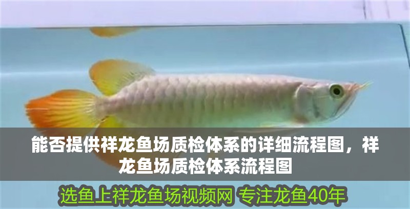 能否提供祥龍魚場質檢體系的詳細流程圖，祥龍魚場質檢體系流程圖