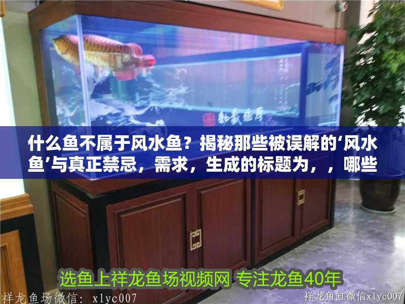 什么魚不屬于風水魚？揭秘那些被誤解的‘風水魚’與真正禁忌，需求，生成的標題為，，哪些魚不算風水魚？破除常見誤解與禁忌真相，在保留原意的基礎上，優化了語言簡潔性和吸引力，確保直接點題且符合中文表達習慣。）