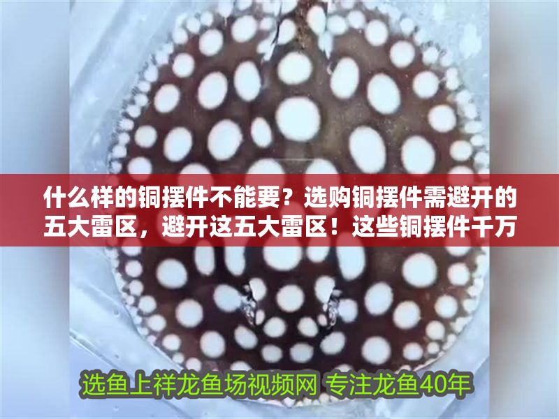 什么樣的銅擺件不能要？選購銅擺件需避開的五大雷區(qū)，避開這五大雷區(qū)！這些銅擺件千萬別買