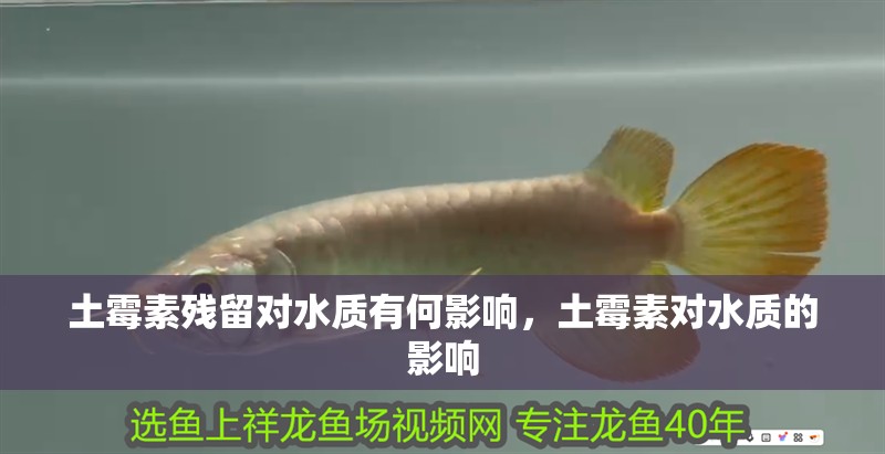 土霉素殘留對水質有何影響，土霉素對水質的影響