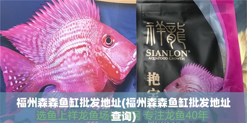 福州森森魚缸批發地址(福州森森魚缸批發地址查詢)