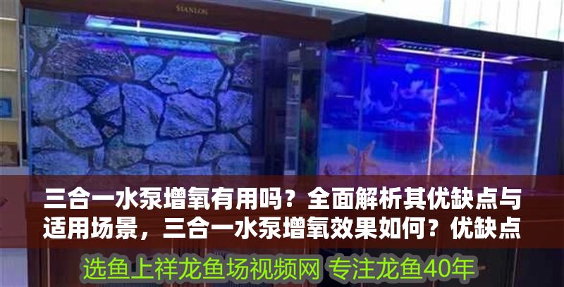 三合一水泵增氧有用嗎？全面解析其優缺點與適用場景，三合一水泵增氧效果如何？優缺點與適用場景全解析