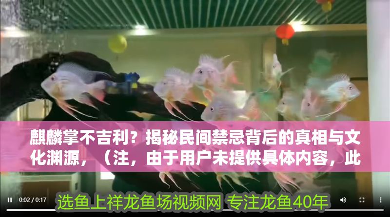 麒麟掌不吉利？揭秘民間禁忌背后的真相與文化淵源，（注，由于用戶未提供具體內容，此標題是基于常見植物民俗文化話題的通用示例。若需精準標題，請補充相關內容細節。）