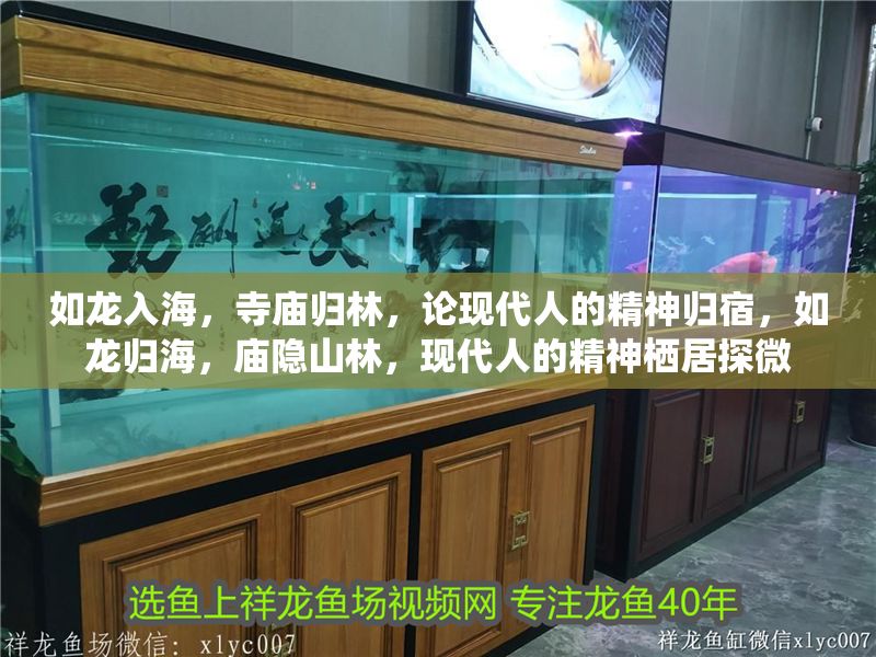 如龍入海，寺廟歸林，論現代人的精神歸宿，如龍歸海，廟隱山林，現代人的精神棲居探微