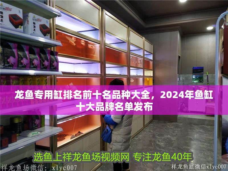 龍魚專用缸排名前十名品種大全，2024年魚缸十大品牌名單發布