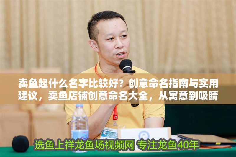 賣魚起什么名字比較好？創意命名指南與實用建議，賣魚店鋪創意命名大全，從寓意到吸睛的取名技巧