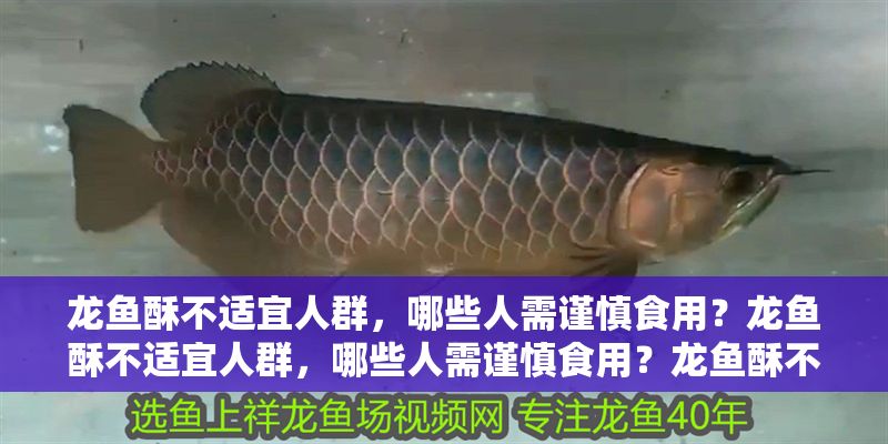 龍魚酥不適宜人群，哪些人需謹慎食用？龍魚酥不適宜人群，哪些人需謹慎食用？龍魚酥不適宜人群，哪些人需謹慎食用？
