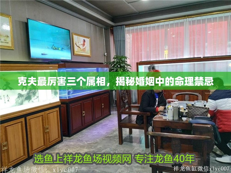 克夫最厲害三個屬相，揭秘婚姻中的命理禁忌