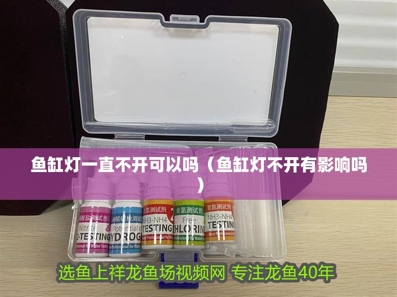 魚缸燈一直不開可以嗎（魚缸燈不開有影響嗎）