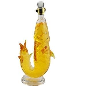 金龍魚酒瓶是什么酒，金龍魚酒瓶是產自杏花村的清香型糧食白酒