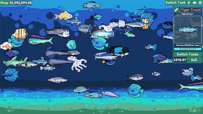 輕松水族館游戲（夢想中的水下世界輕松水族館游戲魚類圖鑒大全）
