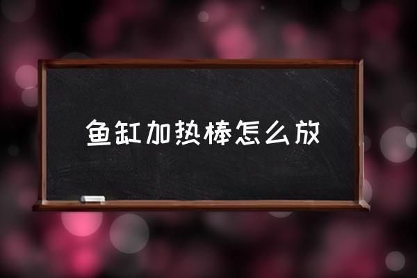 龍魚缸加熱棒擺放示意圖，龍魚缸加熱棒品牌推薦，魚缸循環泵選型指南，