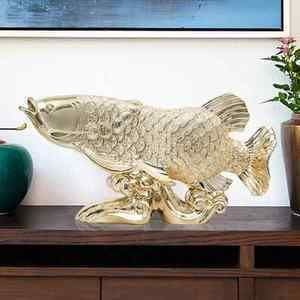 金龍魚(yú)擺件擺放位置