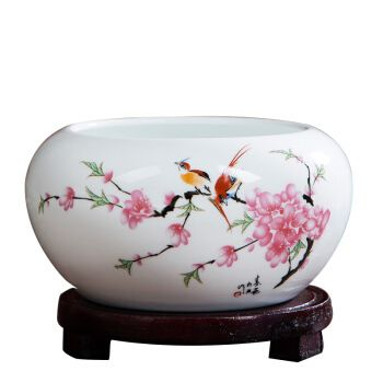 景德鎮(zhèn)瓷器大魚缸圖片報(bào)價(jià)甲子年造睡魚盆，景德鎮(zhèn)瓷器收藏價(jià)值