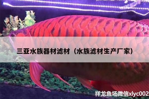 三亞水族器材濾材（水族濾材生產(chǎn)廠家）