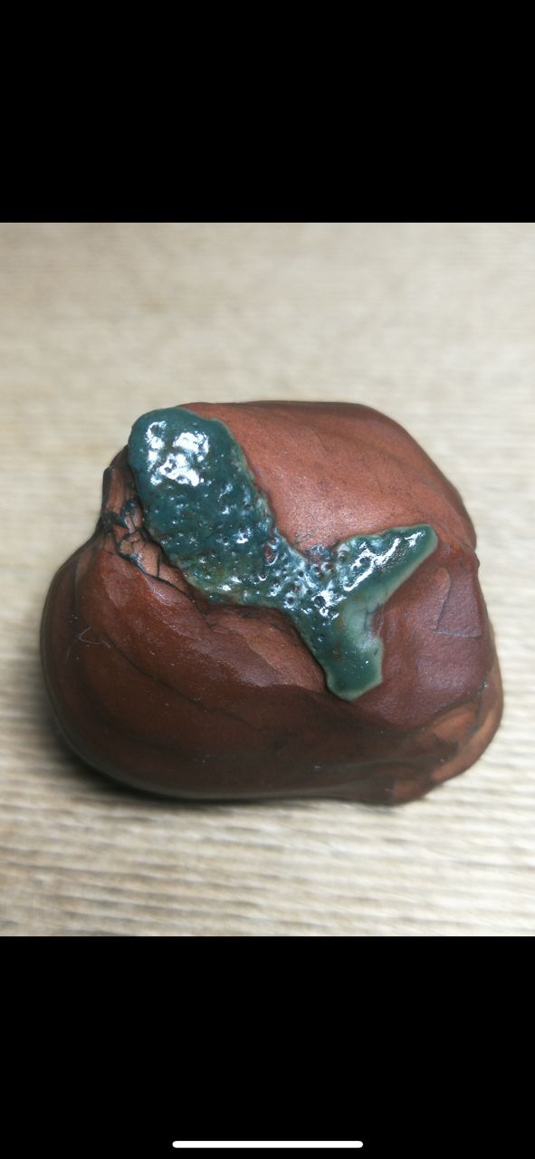 戈壁石魚躍龍門