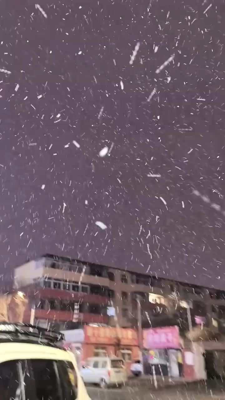 下雪